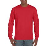 Gildan Ultra férfi hosszúujjú póló, Red (GI2400RE)