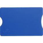 Kártyatartó RFID védelemmel, műanyag, kék (7252-23)