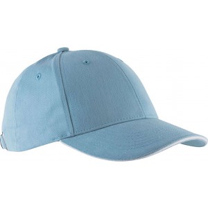 Kup Orlando 6 paneles sapka, Sky Blue/White (sapka)