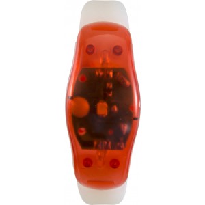 LED-es szilikon csuklpnt, piros (sportszer)