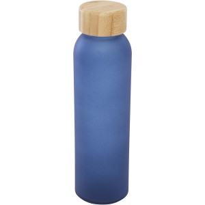 Lume üvegpalack bambusz fedéllel, 500 ml, kék (vizespalack)