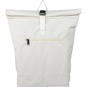 Rolltop hátizsák újrahasznosított anyagból, bézs (hátizsák)
