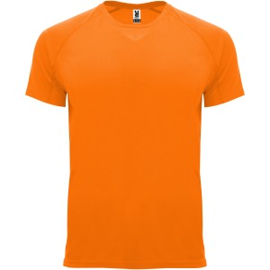 Roly Bahrain frfi sportpl, Fluor Orange (T-shirt, pl, kevertszlas, mszlas)