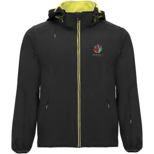 Roly Siberia uniszex softshell dzseki, Solid black (dzseki)