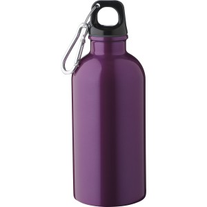 Újraacél kulacs, 400 ml, lila (vizespalack)