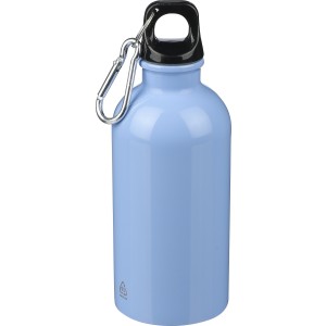 Újraacél kulacs, 400 ml, világoskék (vizespalack)