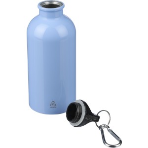 Újraacél kulacs, 400 ml, világoskék (vizespalack)